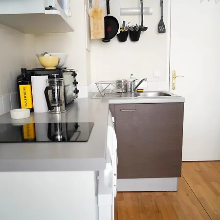 Apartmán Bright Studio Near The Canal Saint Martin