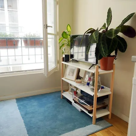 Bright Studio Near The Canal Saint Martin Apartmán *